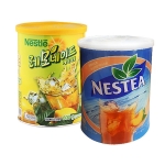 네슬레 레모네이드 800g + 복숭아맛 아이스티 800g 2종세트