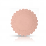 JS 실리콘 레이스 냄비받침 180mm 3개입 핑크