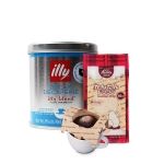 일리 그라운드 에스프레소 커피 디카페인 분쇄 125g + 칼리타 간단드립 1봉 10매