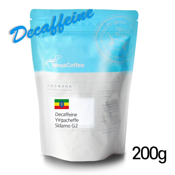 디카페인 갓볶은메가커피 에티오피아 시다모 G2 200g