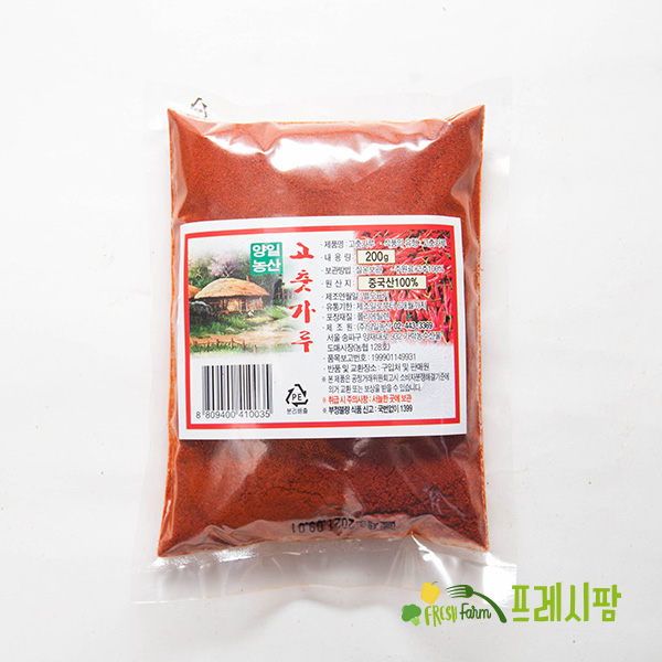 [프레시팜] 중국산 고운 햇 고추가루 특 1kg 내외
