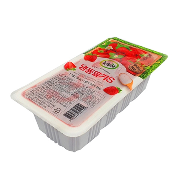 브레드샵 중국산 가당 슬라이스 딸기 20% 1kg
