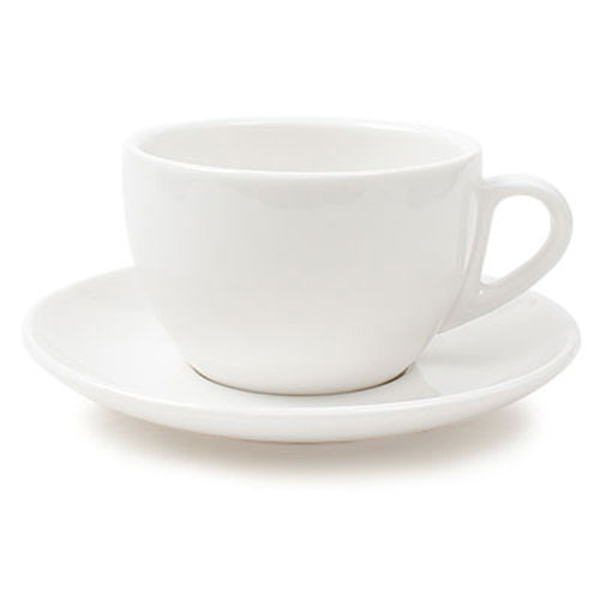 [특가-받침없음] 샤인 칼라 커피 잔/받침 250ml 화이트